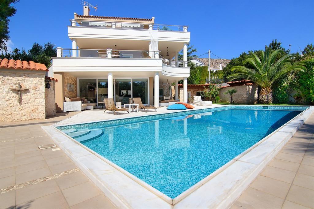 Luxury Villa Sea Melody Palaiá Fókaia 외부 사진