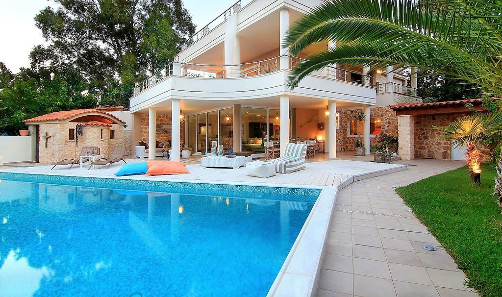 Luxury Villa Sea Melody Palaiá Fókaia 외부 사진