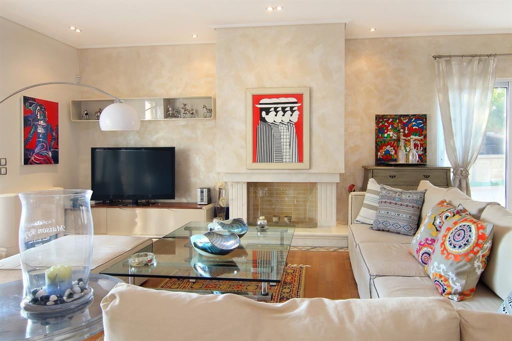 Luxury Villa Sea Melody Palaiá Fókaia 외부 사진